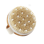 Natural Wooden Wet Dry Skin Body Brush